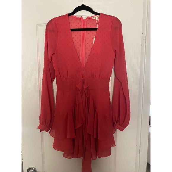 For Love and Lemons pink mini dress - Picture 2 of 4